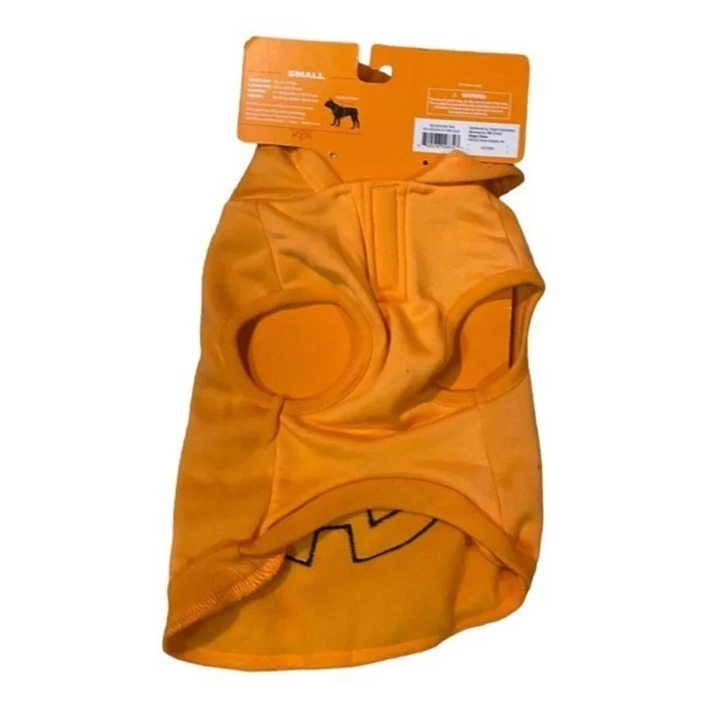 Hyde & EEK Pet Pumpkin‎ Hoodie Costume Size Small Fits Up to 25 LBs A162